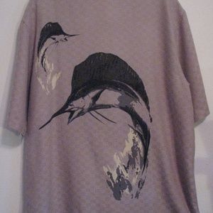 Woolrich Marlin Sailfish Medium Button Camp  Shirt